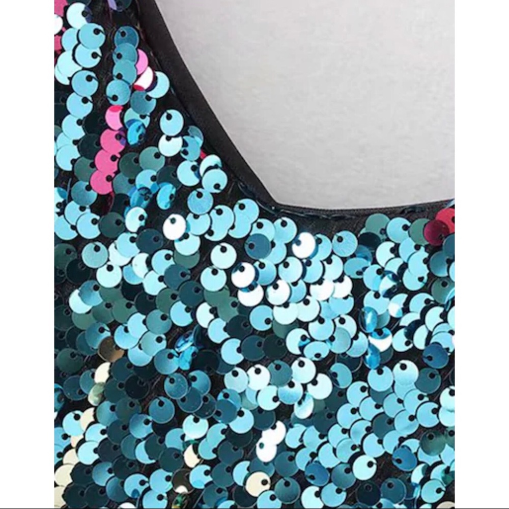 Sequin Slip Cami Dress - Picture 5 of 6
